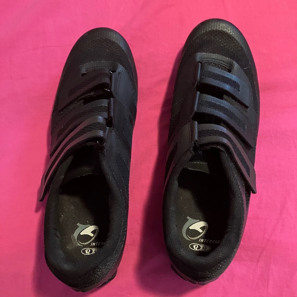 Pearl Izumi All RoadCycling Shoes Women’s Size 9.5 EU 42 Black W Cleats